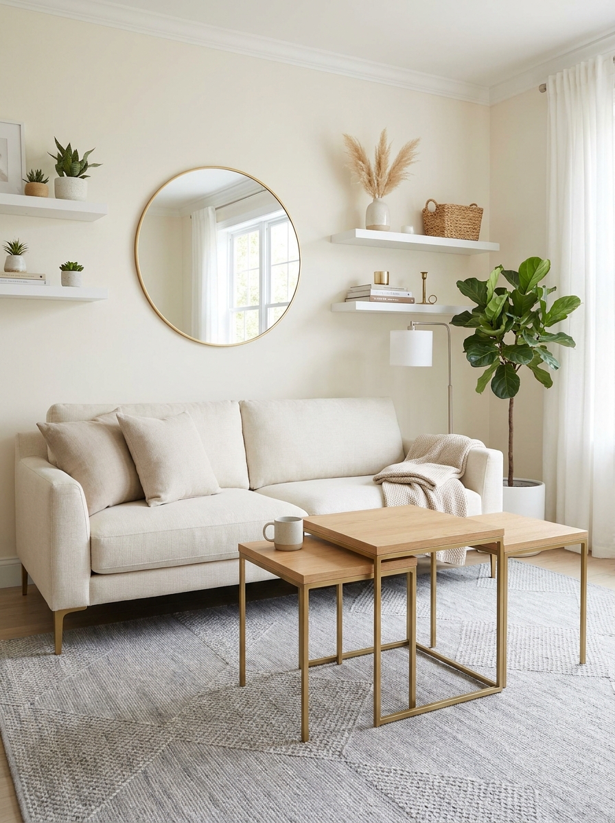 Ditch the Coffee Table for Nesting Tables