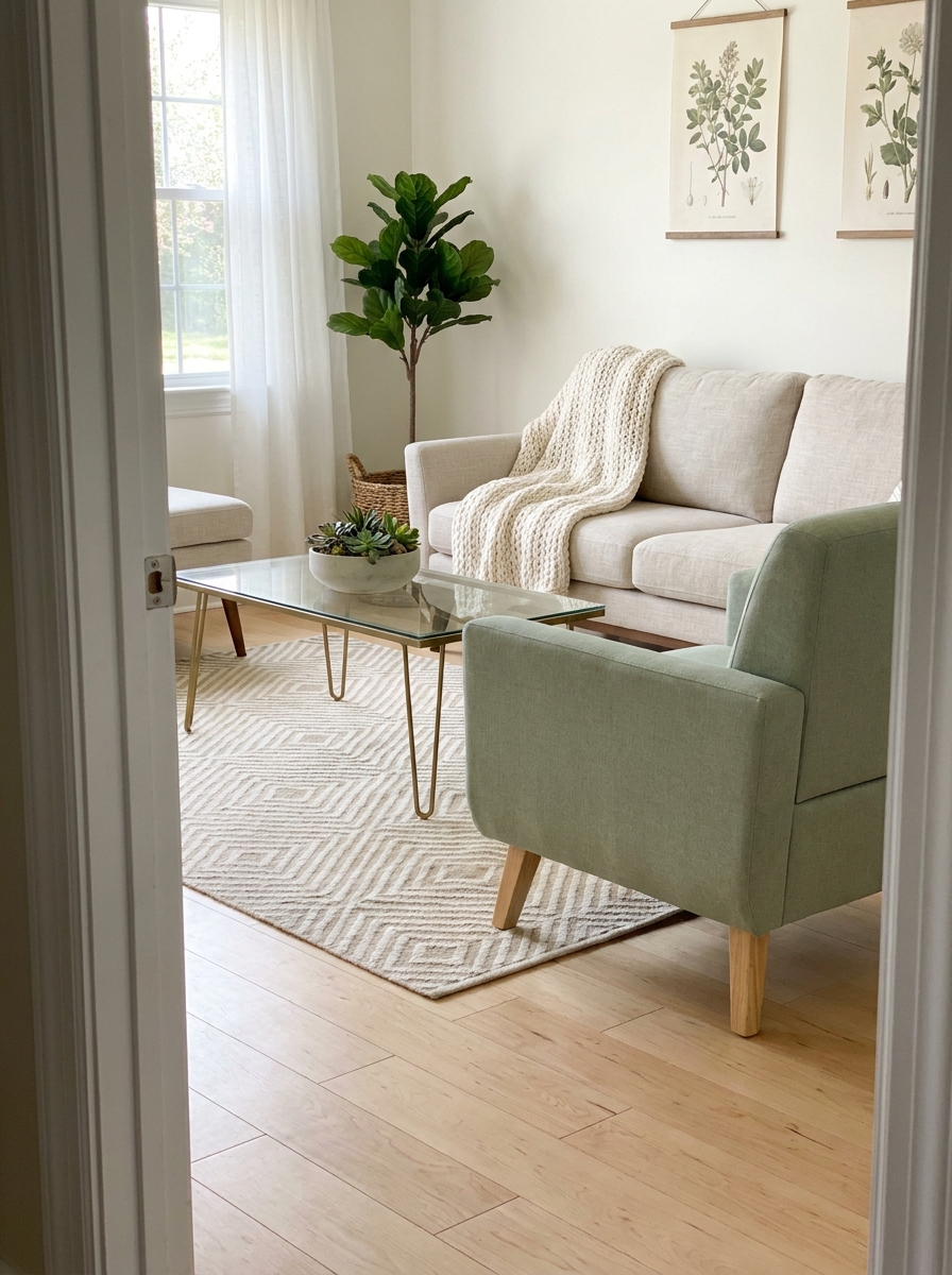 Choose Furniture with Exposed Legs