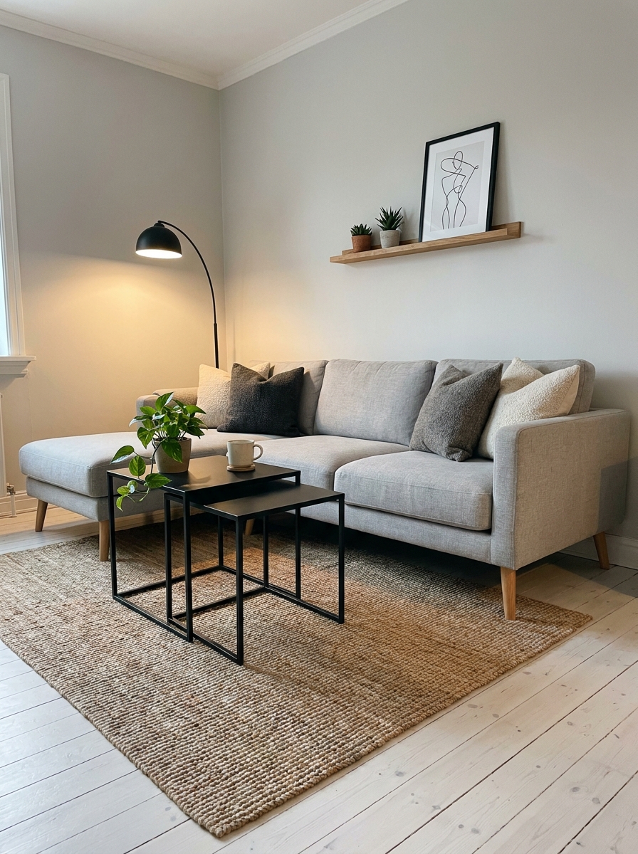Choose a Sectional with Exposed Legs