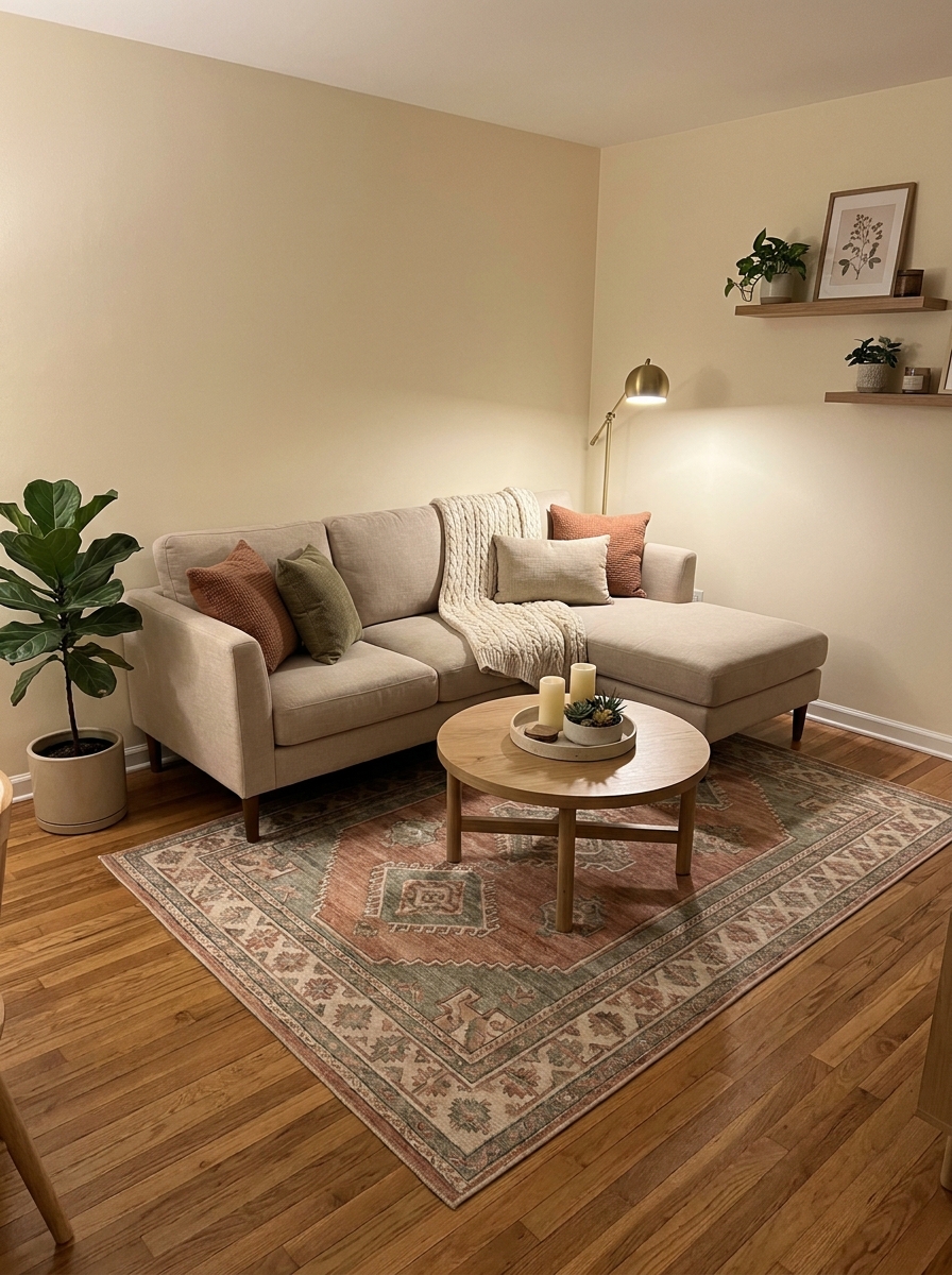 Anchor with a Rug That's Just Right