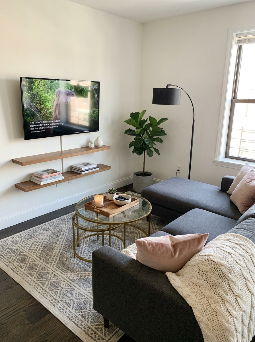 Mount Your TV to Free Up Floor Space