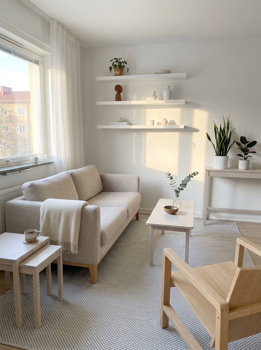 Keep Window Sills and Surfaces Clear and Minimal