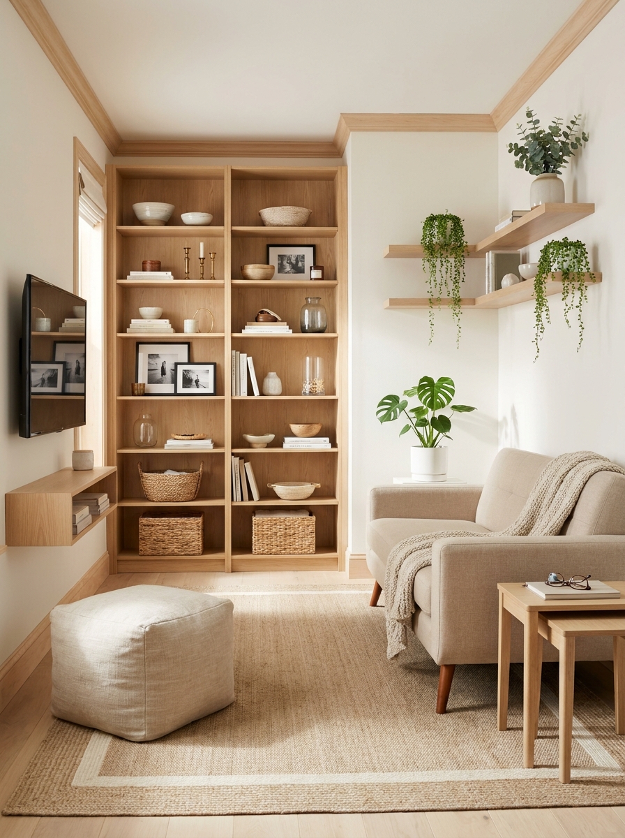Go Vertical with Storage and Decor