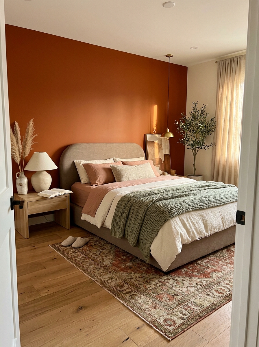 Bold Earthy Color Palettes Replace Neutrals
