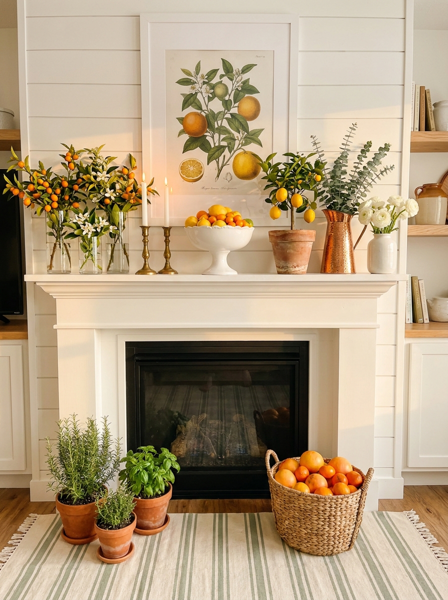 Citrus Grove Fresh with Kumquats and Orange Blossoms
