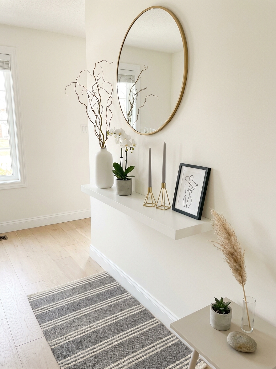 Modern Minimalist Spring with Sculptural Branches and Neutrals