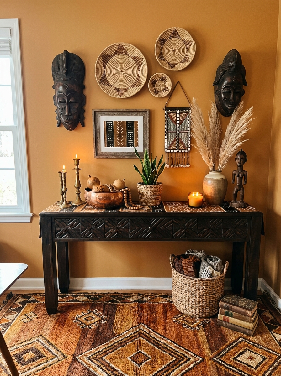 Gallery Walls with Cultural Artifacts