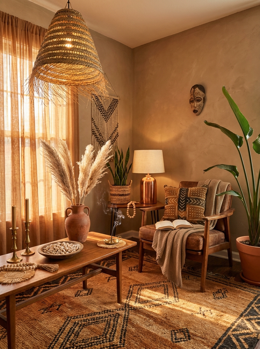 Bohemian Lighting with Cultural Flair