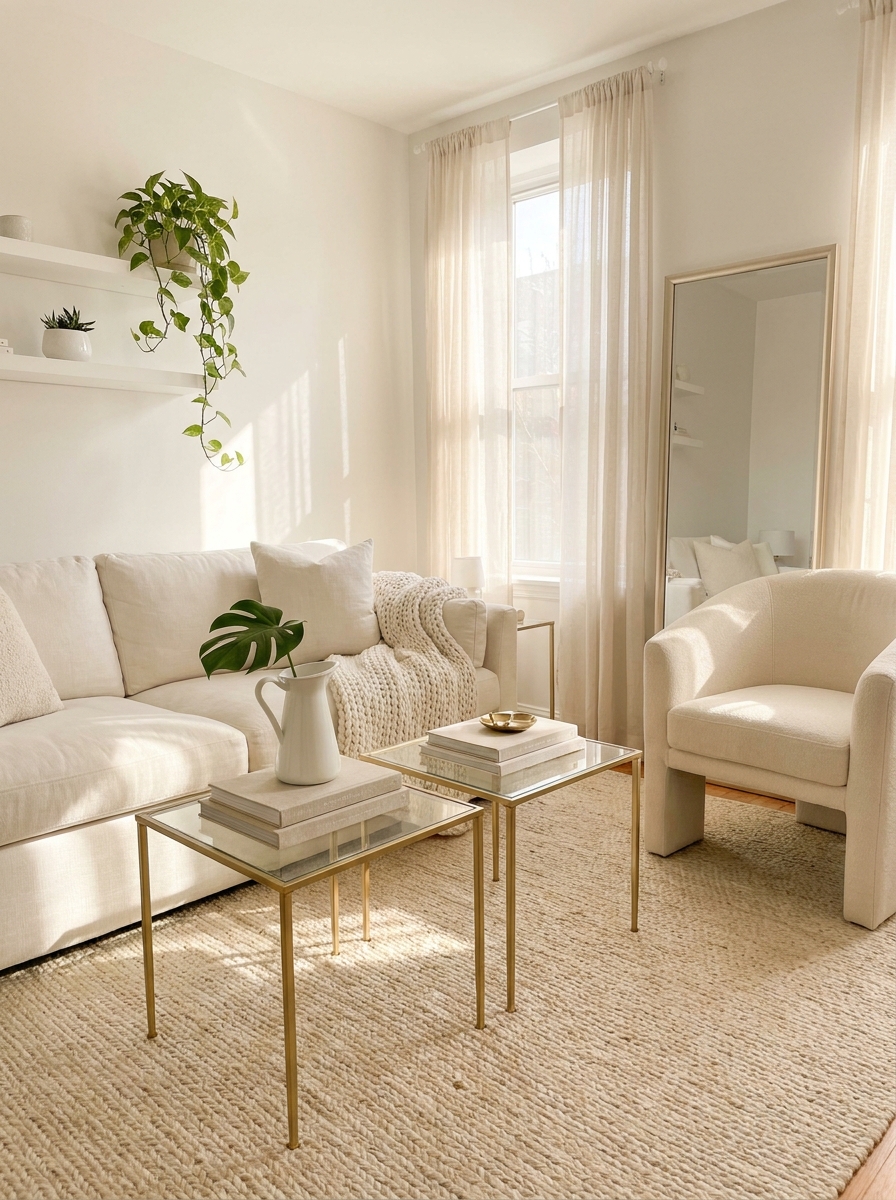 Choose Furniture in the Same Color Family as Your Walls