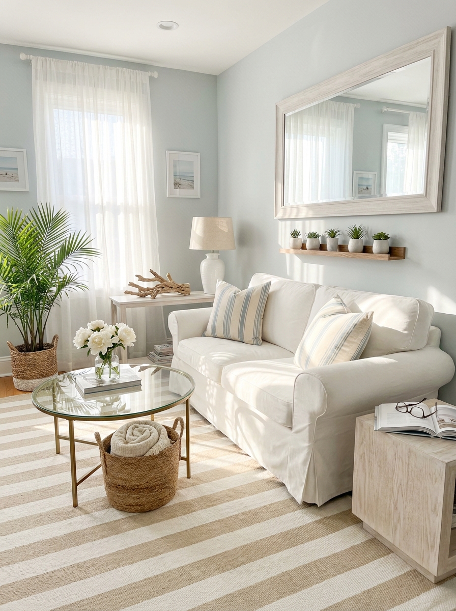 Incorporate Stripes to Create Visual Length