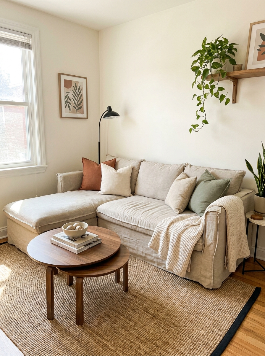 The Slipcovered Sectional That Forgives Everything