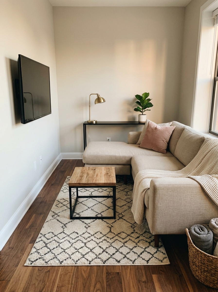 The Floating Sectional That Tricks the Eye