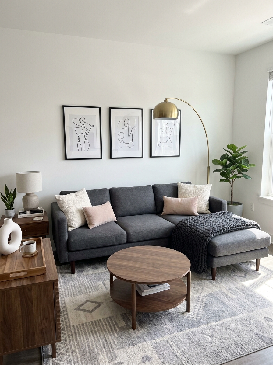 The Armless Sectional That Steals Extra Inches