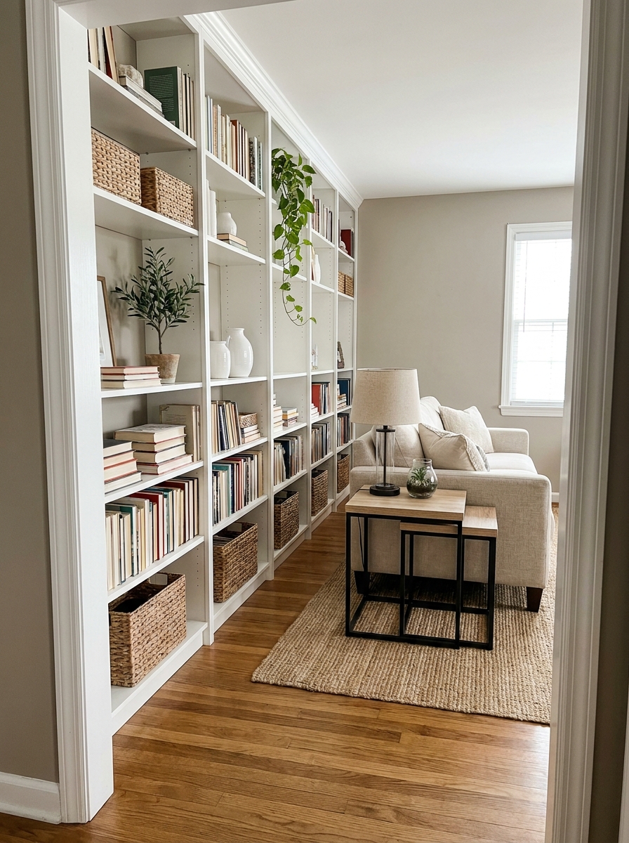 Embrace Vertical Storage Instead of Wide Shelving Units