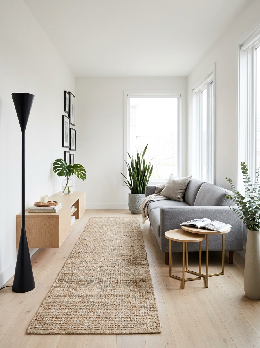 Skip the Coffee Table or Choose a Slender Alternative