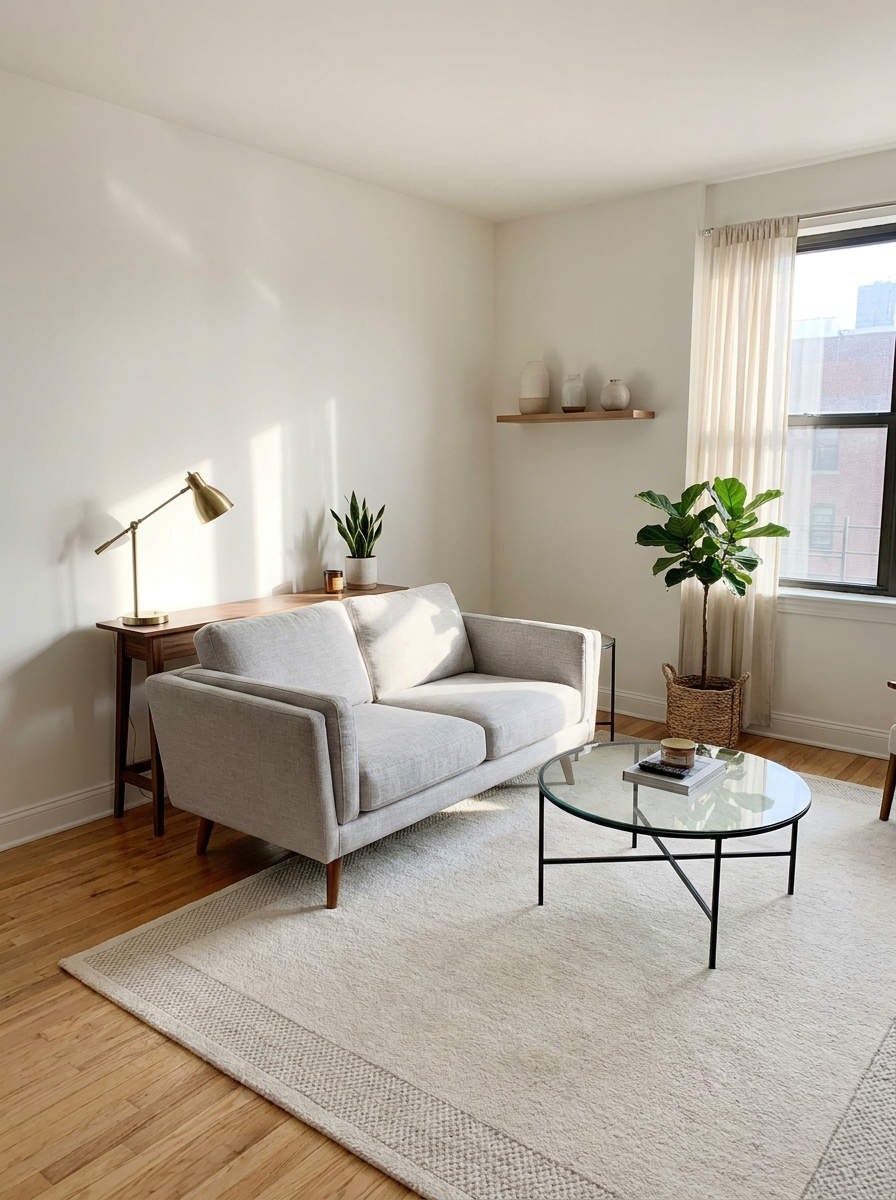 The Floating Furniture Trick That Opens Up Everything