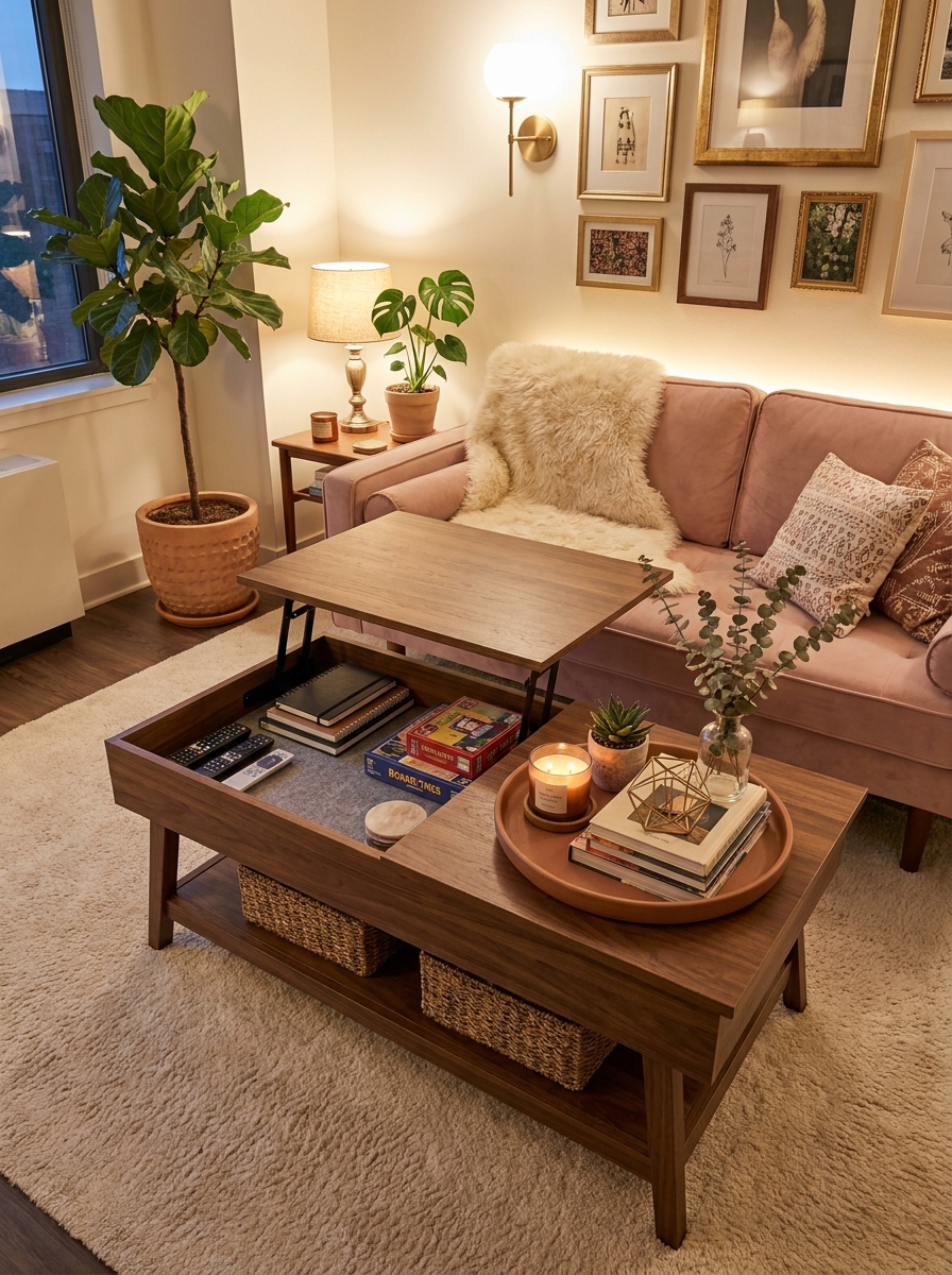 The Coffee Table With Secret Storage Superpowers