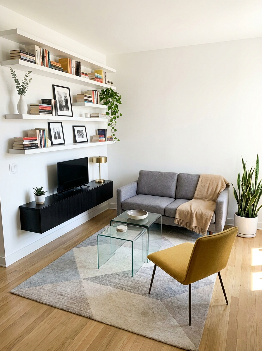 Use Vertical Storage to Free Up Floor Space