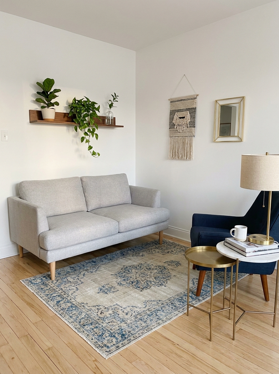 Choose Furniture with Exposed Legs