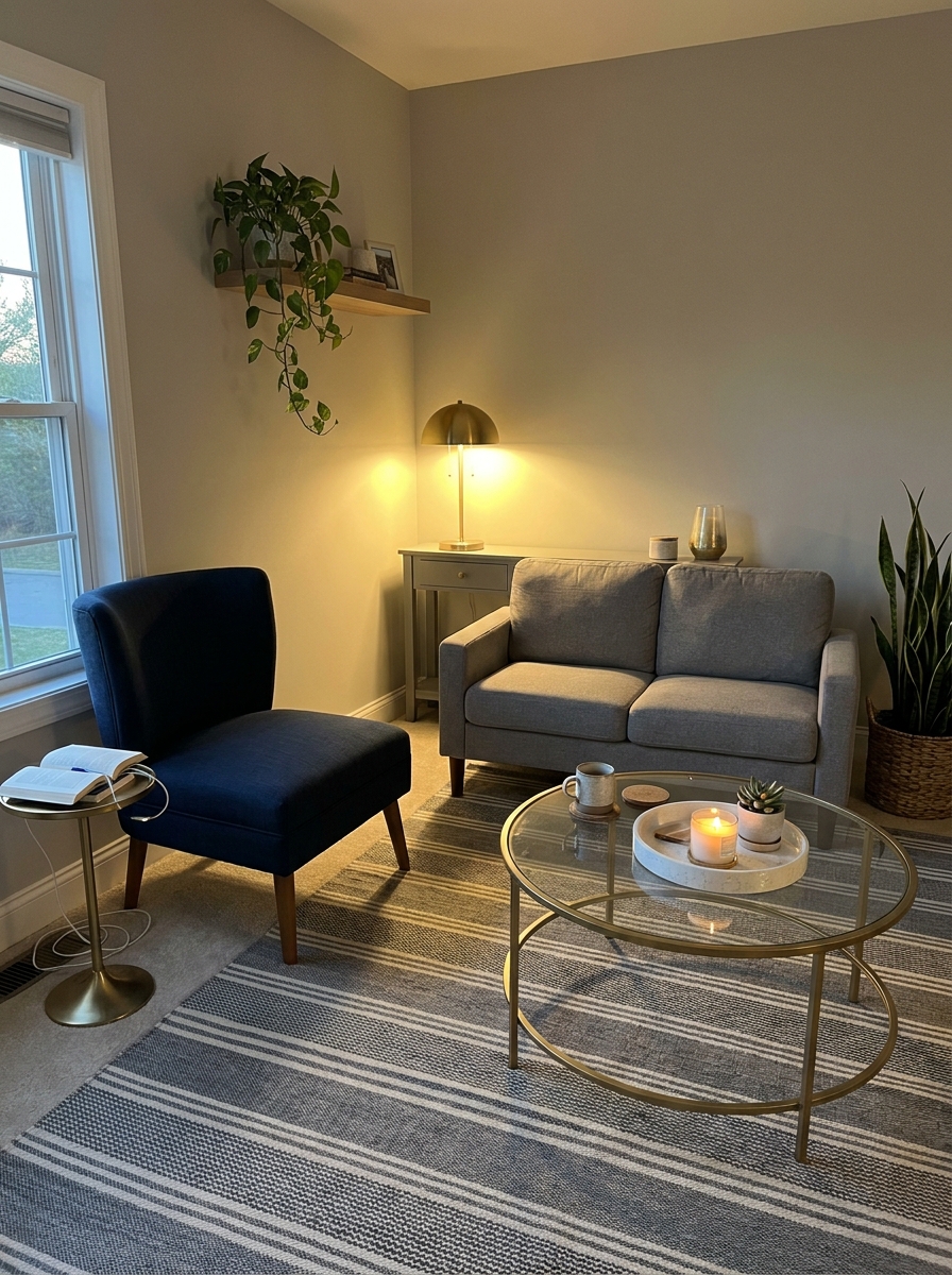 Use Armless Chairs to Save Visual Weight