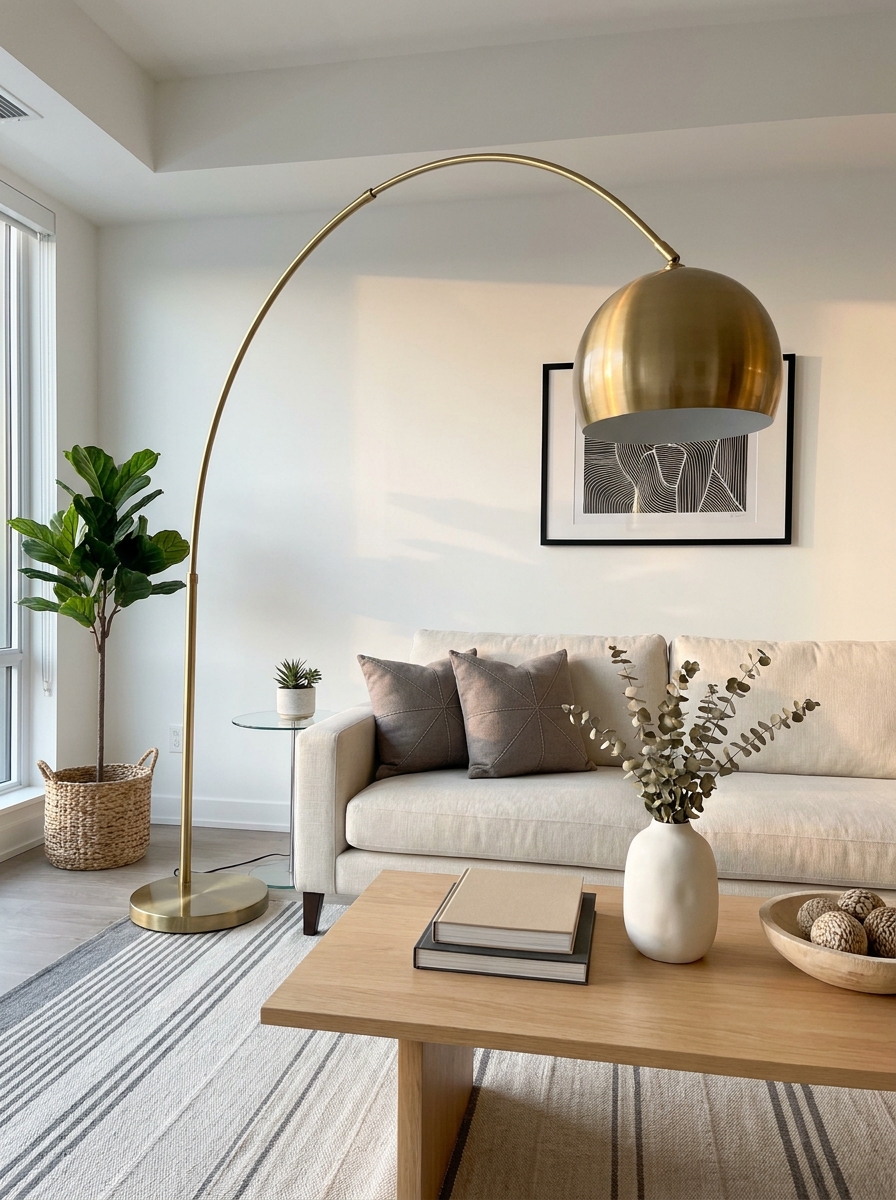 Incorporate Sculptural Lighting as Functional Art