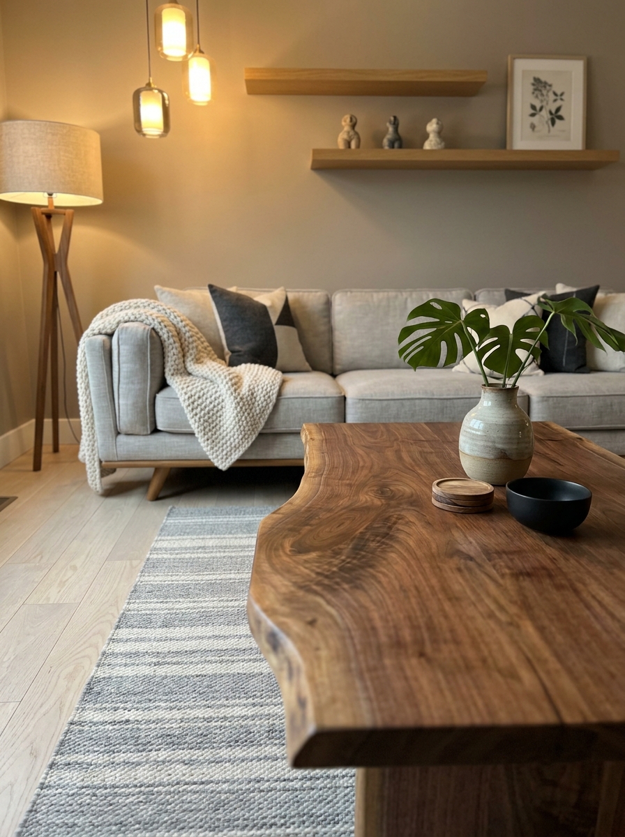 Bring in Natural Wood Tones
