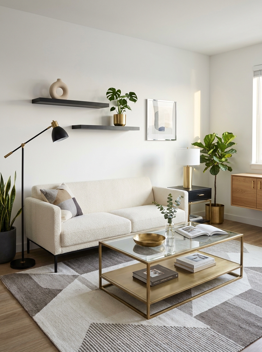 Mix Metal Finishes with Intention