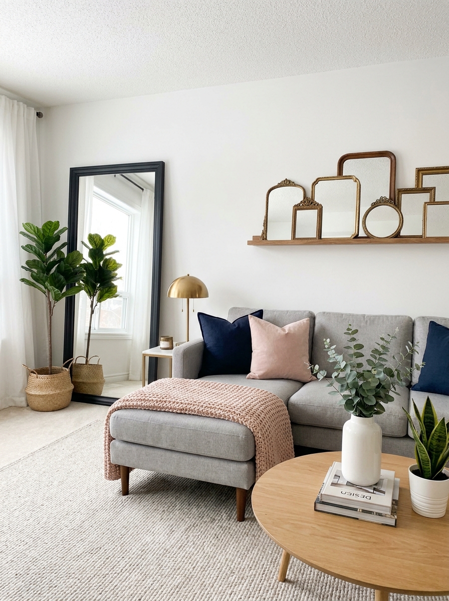 Use Mirrors Strategically to Fake More Space