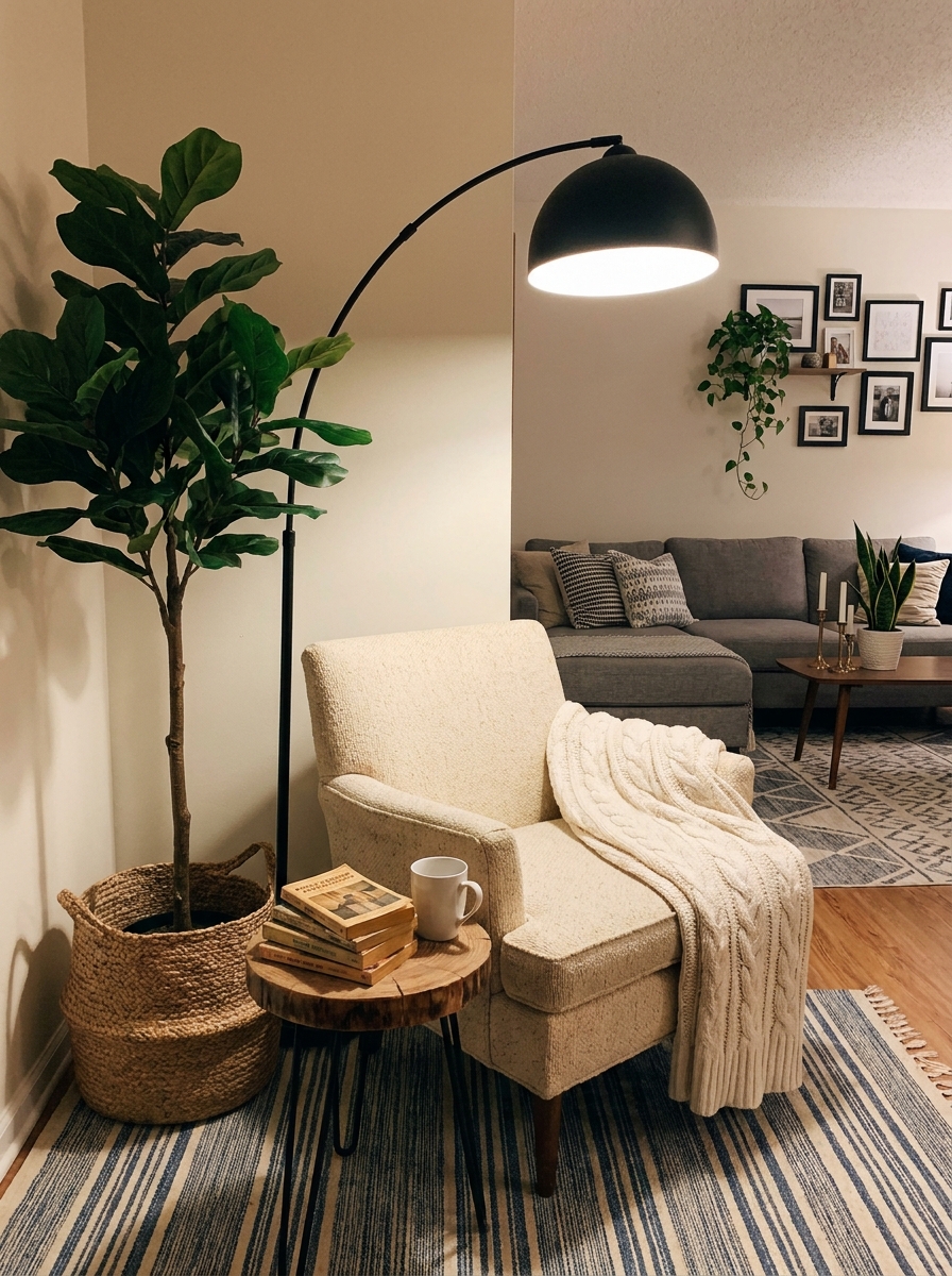 Style Empty Corners to Make Every Inch Feel Intentional