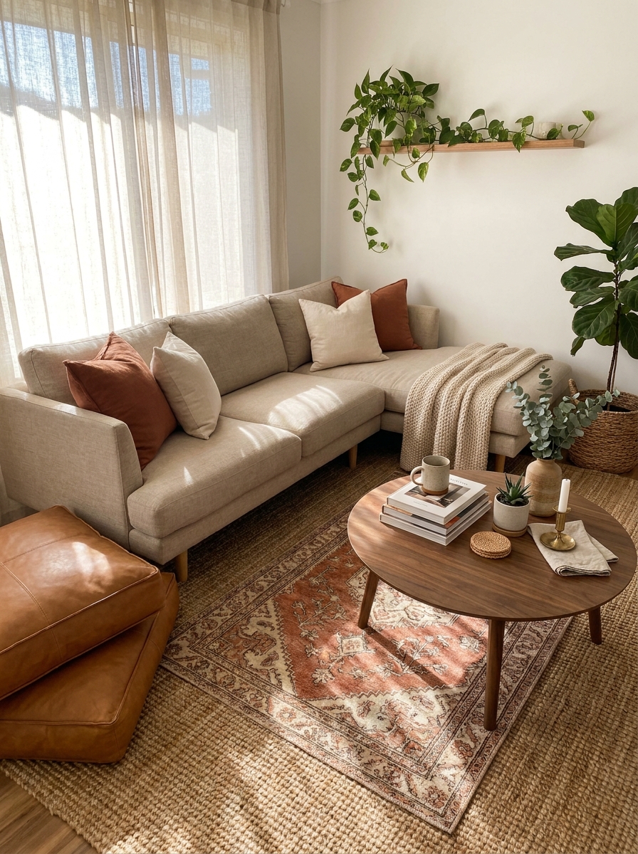 Lower Your Seating for That Grounded, Cozy Vibe