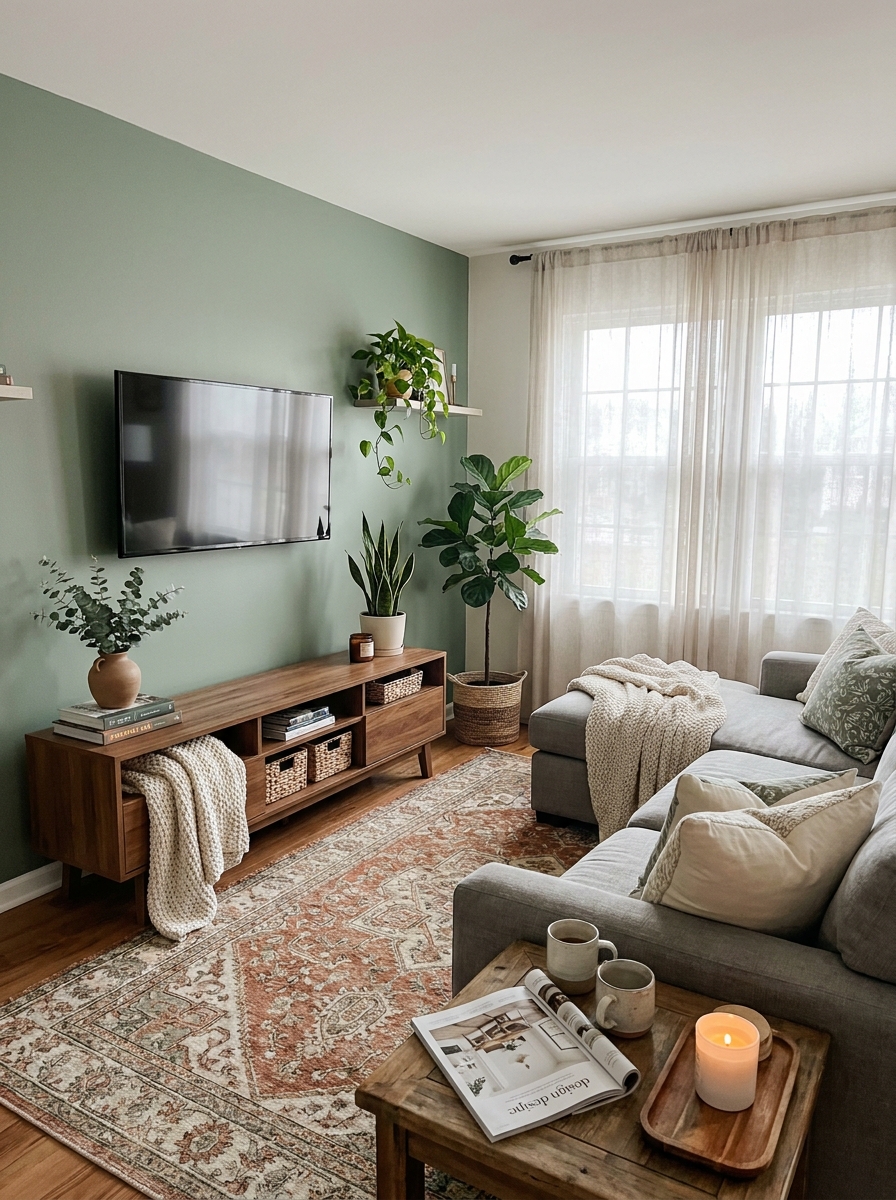 Add a Cozy TV Nook That Doesn't Kill the Vibe