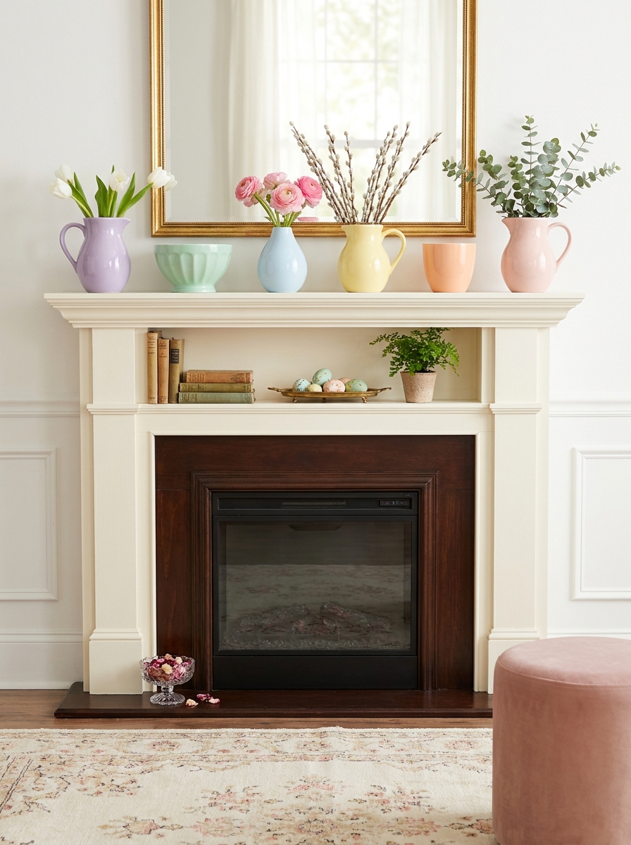 Colorful Ceramic Collection in Rainbow Pastels