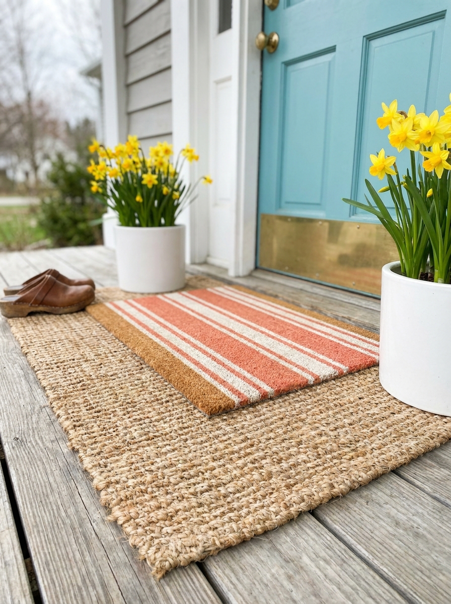 Layered Welcome Mats for Instant Personality