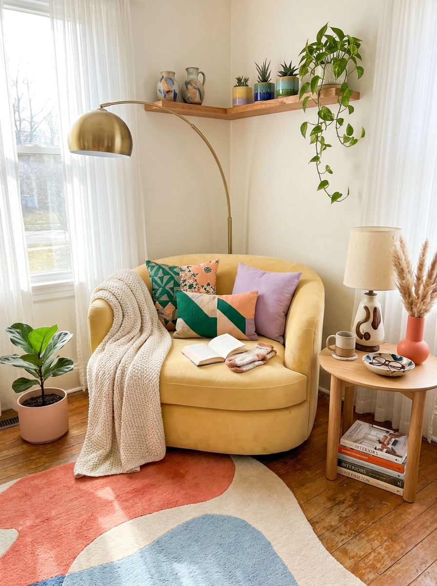 Cozy Reading Nooks Become Non-Negotiable