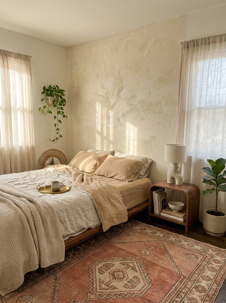 Handcrafted Plaster Finishes Add Texture