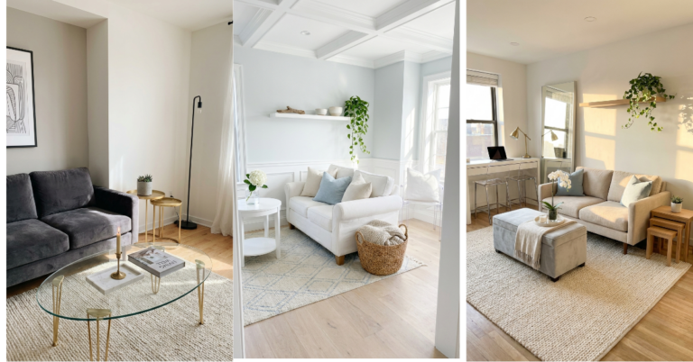 15 Dreamy Small Living Room Ideas to Create Airiness