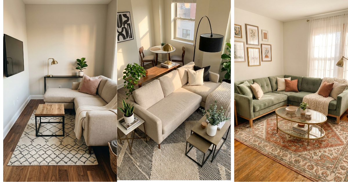 17 Cozy Small Living Room Ideas with a Sectional
