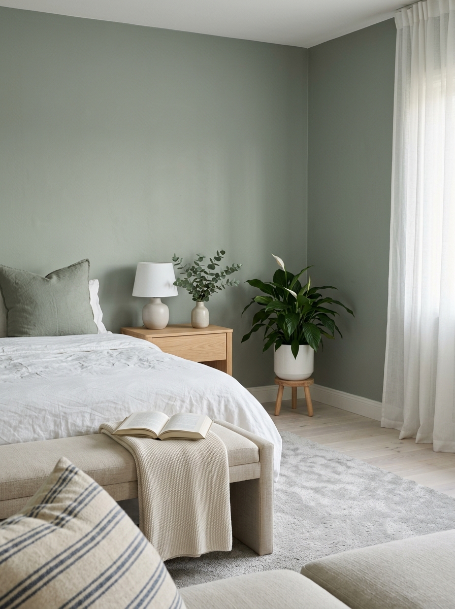 Soft Sage Green for Natural Calm