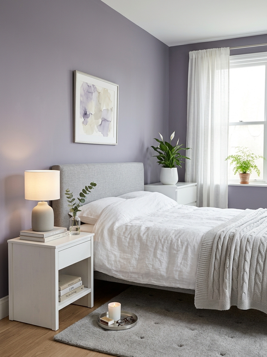 Dusty Lavender for Gentle Sophistication