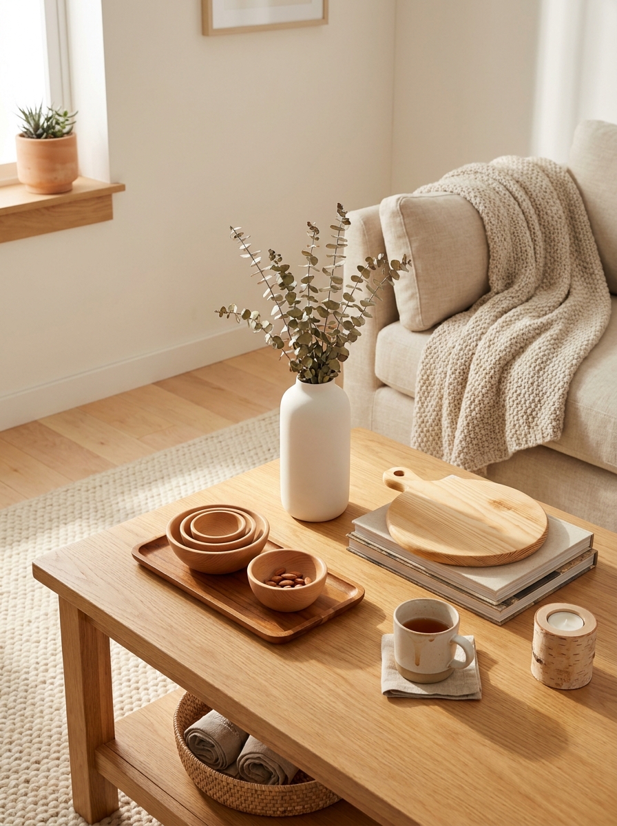 Bring in Natural Wood Tones