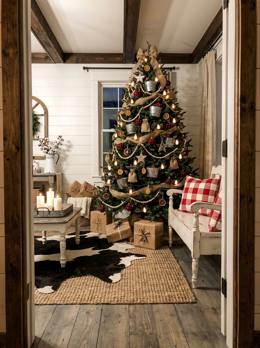 Rustic Farmhouse with Natural Elements