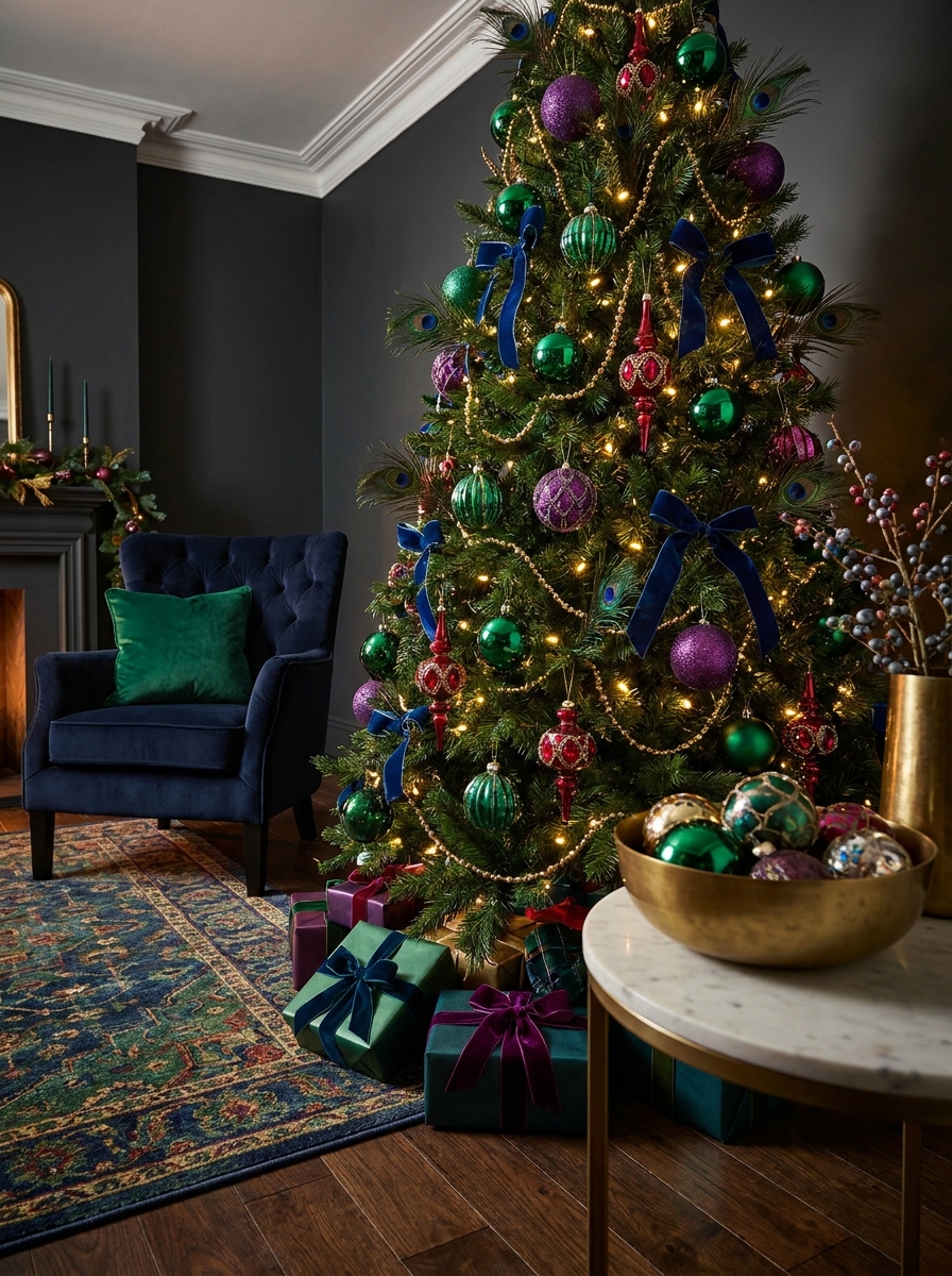 Jewel Tones with Emerald and Sapphire