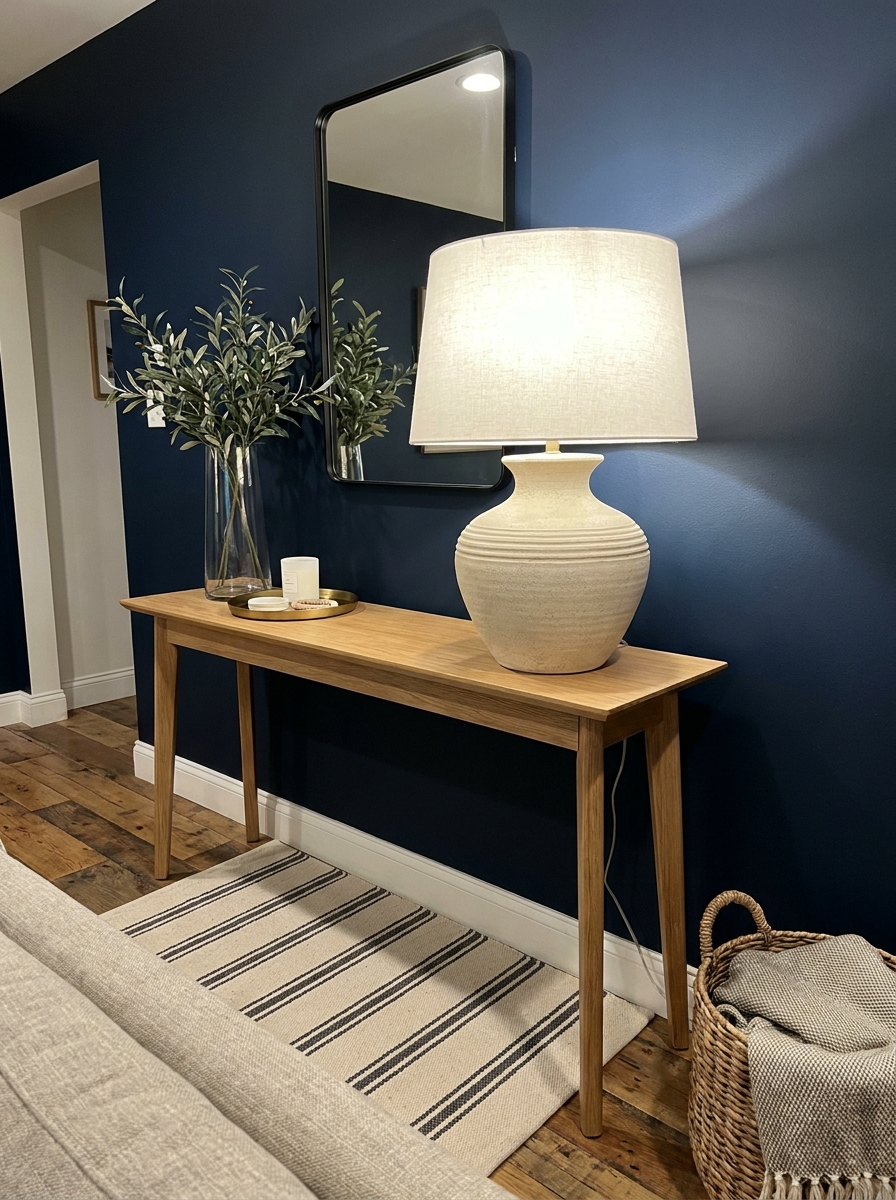 Add Height With a Table Lamp