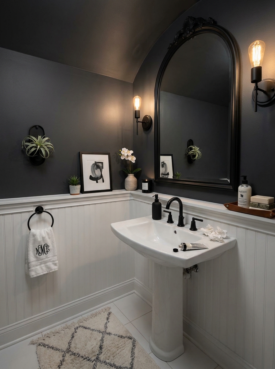 Bold Paint Color on the Ceiling (Yes, Really)