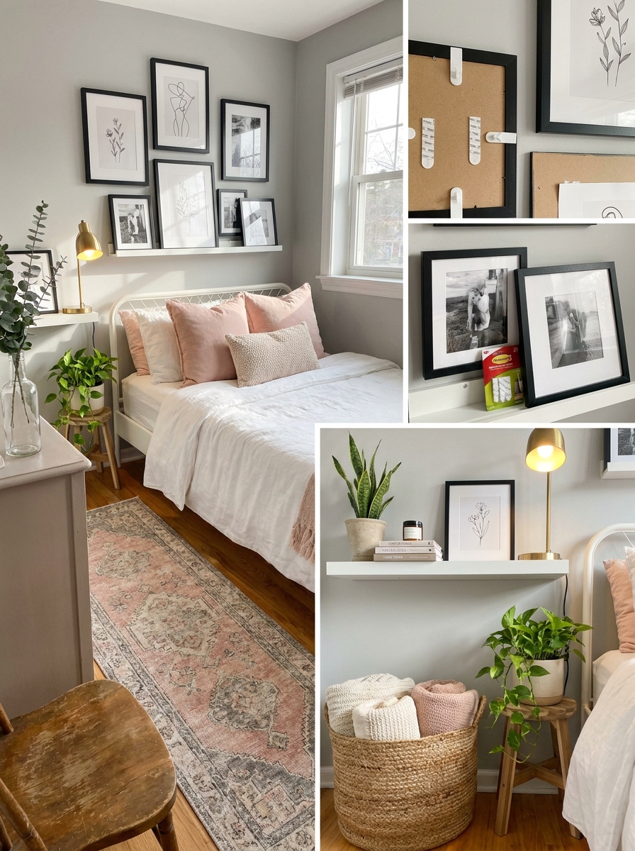 Wall Decor Without a Million Nail Holes