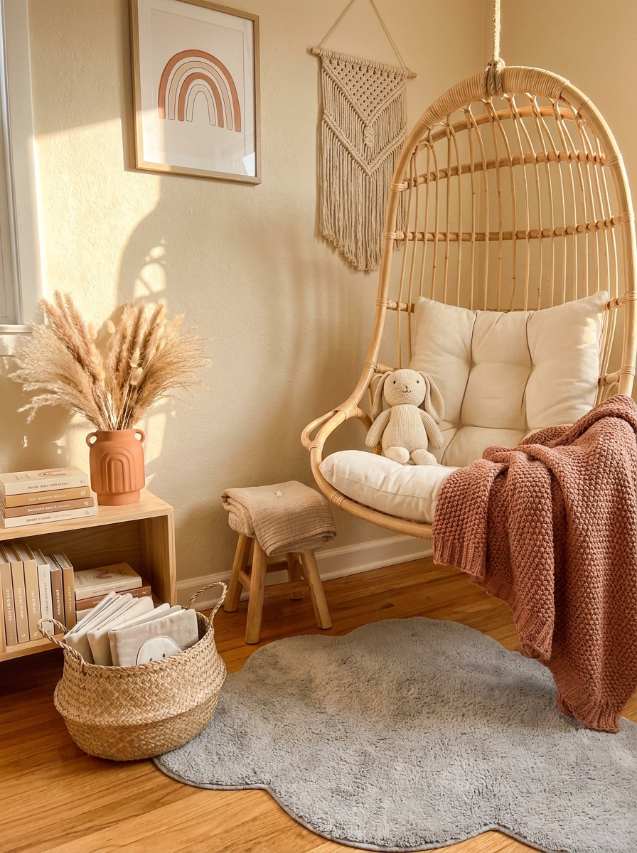 Warm Terracotta and Oat Tones