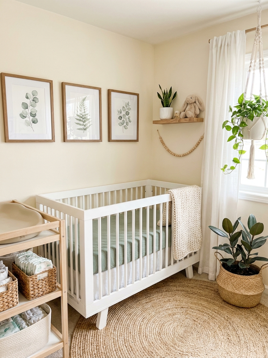Botanical Prints and Fresh Greenery Balance