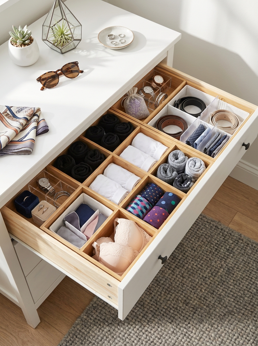 Drawer Dividers That Tame The Sock Chaos