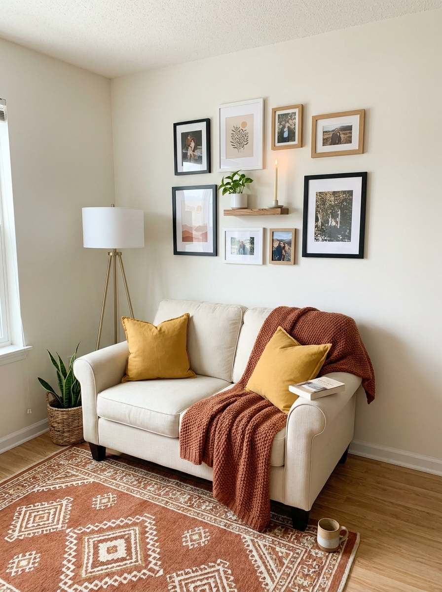 Create a Gallery Wall With Command Strips