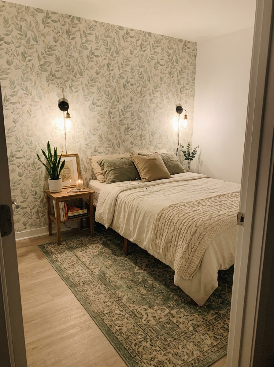 Use Removable Wallpaper as an Accent